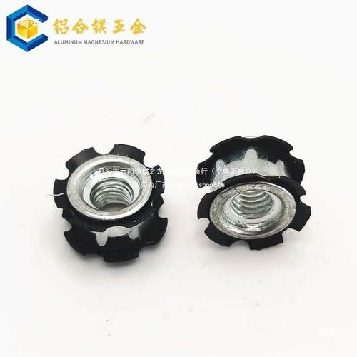 花弹螺母内置管M片6M8国标垒塞HYU梅德株