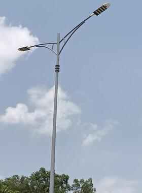 2Y字型JOJ1双米路镀灯锌铁杆臂12米路灯250W厂家报价双头a字臂路