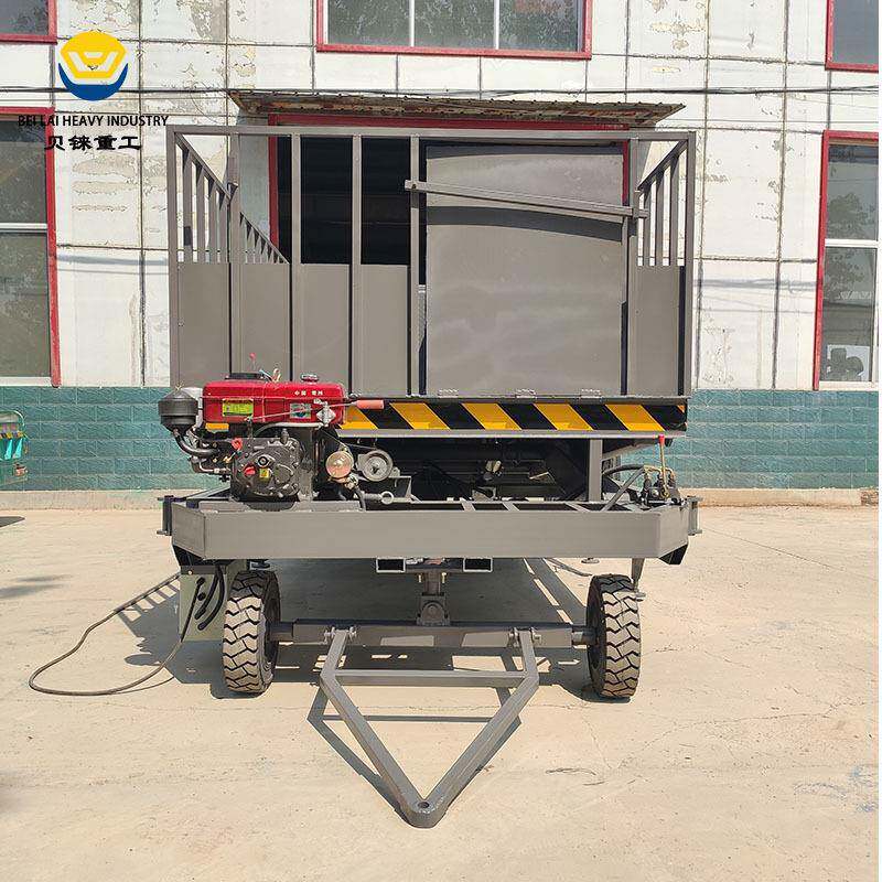 移动剪剪式卸猪平台引拖车牵式大型移动叉升降机叉猪AEX场移动卸