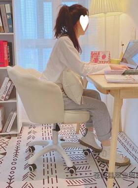 直播主播用女生电脑椅家用约书桌椅子习学靠背凳学子NZE生宿简舍
