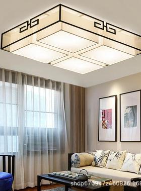 新中8335式吸顶方灯套厅餐组合长客灯简约现代形卧室灯中国风餐厅