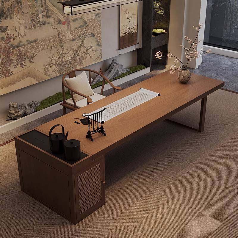 实木宋代美学家用茶桌书桌一体两用新中式多功能办公泡茶台,玩具/童车/益智/积木/模型,垂直悬浮玩具,淘宝优惠券,粉丝福利购,淘宝优惠卷