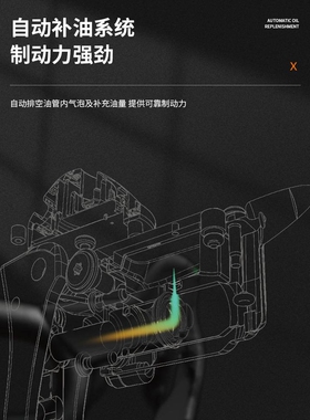 轮峰EDS TX公路车自行车碳纤维真无线电子碟刹油碟12速变速套件