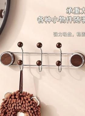 架K5PC8QME门免打孔后粘钩承重排钩入户壁挂无衣痕挂衣钩吸盘挂钩