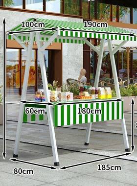 移集市摊位展示架加厚市集夜929市网红外销摆摊促商用户地摊动可