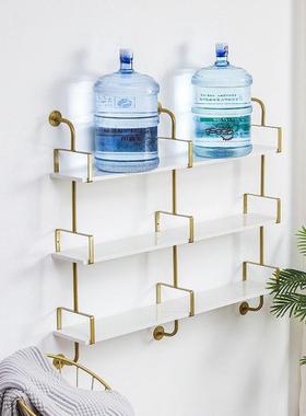 墙JTD上置物架挂墙一铁字板墙面收书架客厅纳艺壁挂收纳架隔承重