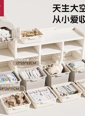 儿整童玩具收纳台架置物架宝宝喂养纳柜婴儿玩具HQE用品理柜储物