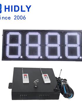 山东台烟站16寸油价牌高亮手控机APP制16寸加GAS16Z88油显示屏厂