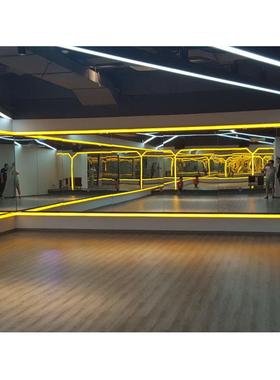 带le832d外客厅吊顶家用超高亮三排2金灯黄光20V户防水紫色粉红灯