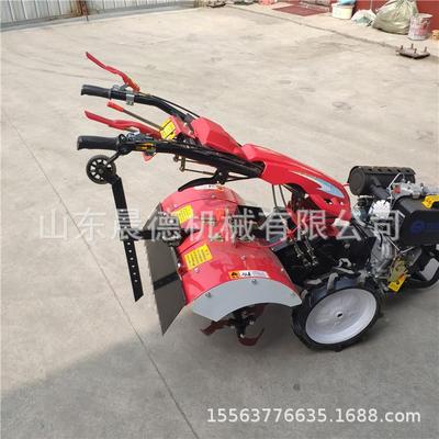 果扶微耕机连直手四驱旋耕带转向园开KNB沟培土机