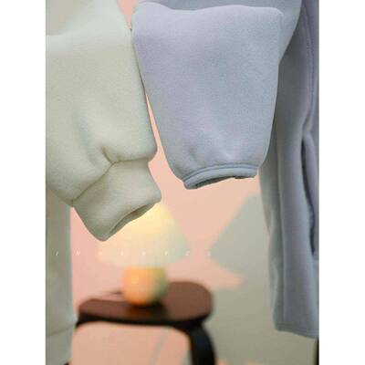 修身绒保粒内胆~暖绒L女LTNCI内搭抓厚棉T摇外套软上衣双面糯打底