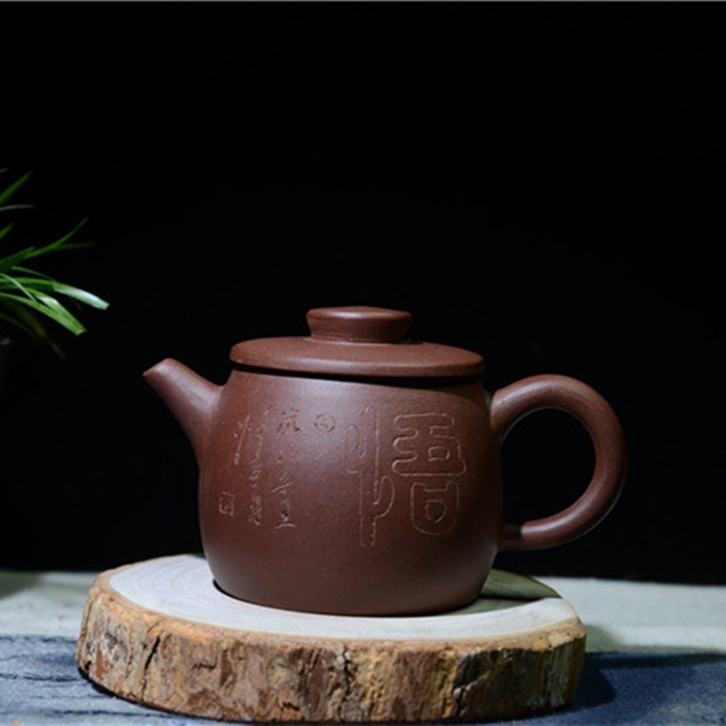 巨轮珠周婷宜兴紫砂壶名家纯全手工泡茶壶功夫茶具小容量茶壶90ml