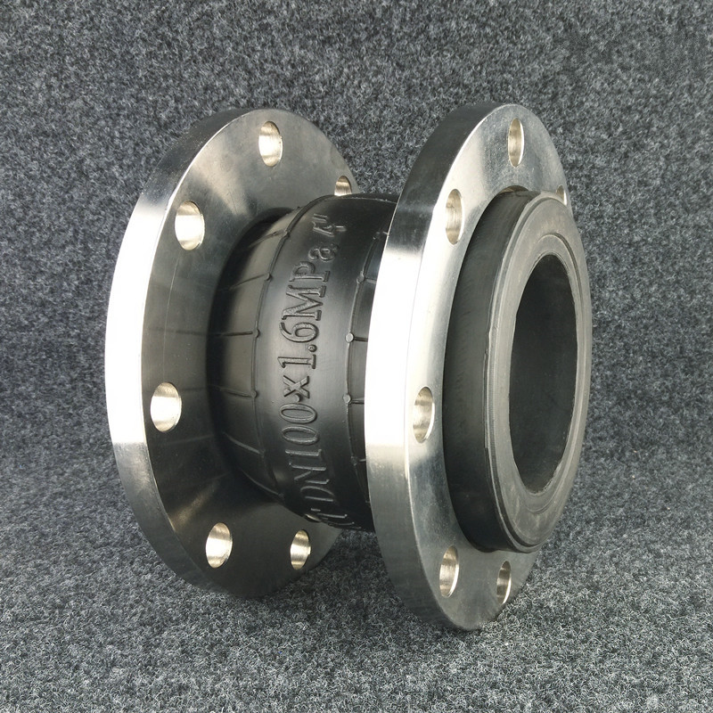 KXT型30法兰软接头不锈钢橡胶软接头膨胀节减震器橡胶软连接避震