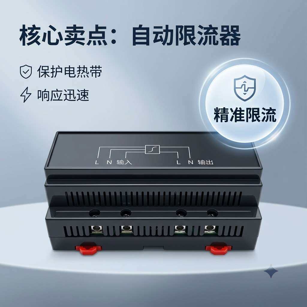 自限温电热带自动限流器电伴热带缓流器电伴热保护器配件HY01220V