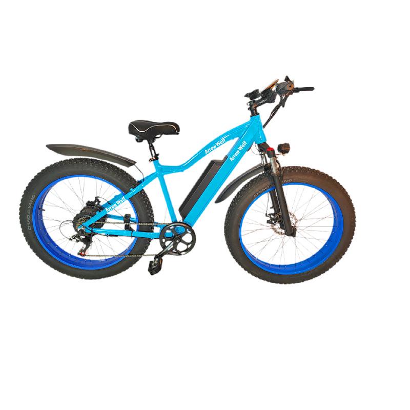 20寸山地电动自行车宽胎电动自行车折叠电动自行车双电机电动自行