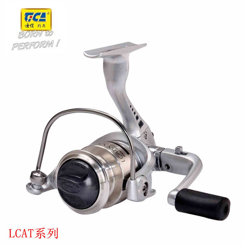 迪佳渔轮LCT渔轮金属线杯斜口纺车轮路亚矶钓 远投轮 矶钓海钓轮
