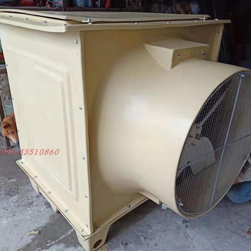 侧出风冷却塔方塔横流式方形冷却塔小型降温散热玻璃纤维冷水塔