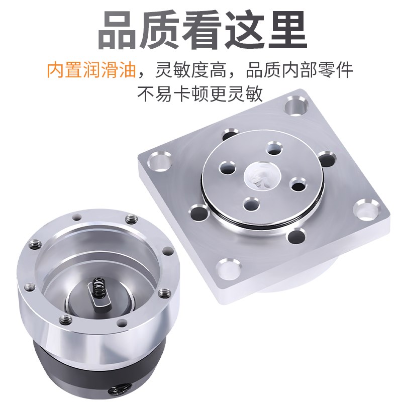 气动开关手动手转K3R-8D三位四通气缸换向控制手板配件