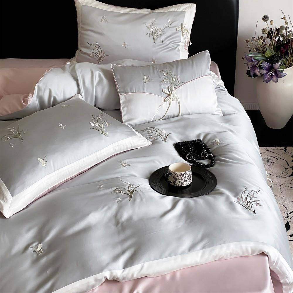 轻奢复古盘扣兰精天丝四件套夏季裸睡丝滑被套新中式1.5m床上用品,五金/工具,五金工具箱/五金收纳箱,淘宝优惠券,粉丝福利购,淘宝优惠卷