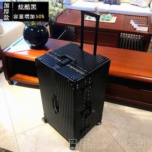 高档箱女包士29英寸超大容量铝框架厚推车箱坚固耐手用加行李箱男