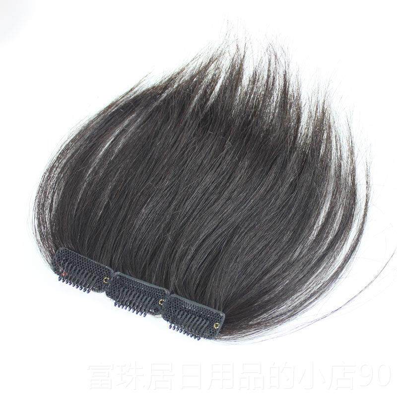 高档真发发垫发片假松发女隐头形无痕顶垫高两侧增发片蓬器垫发根