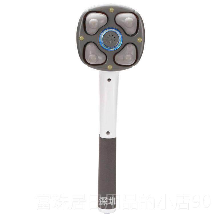 高档全身电动手按摩器双头穴位棒不持人经络捶敲击拍打锤健保理疗