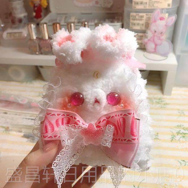 高档货超现甜棉花糖兔兔钥匙包创针织手作搭配礼l原o饰品生日物送,节庆用品/礼品,创意钥匙包,淘宝优惠券,粉丝福利购,淘宝优惠卷