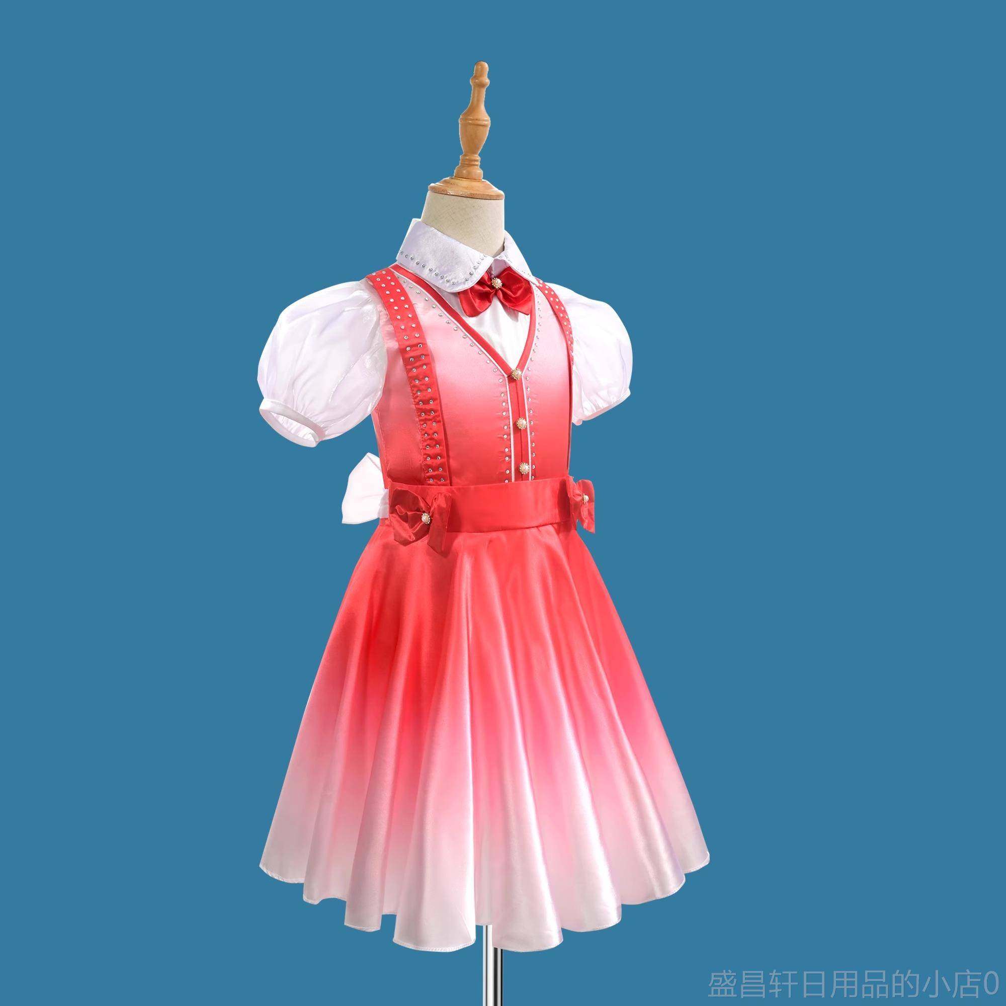 高档六一儿童演舞出服儿小学生合团红领巾台唱装童大合唱表演服舞