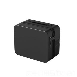 高档璐思迪小型迷你化妆箱4寸新款1可手套拉杆行李箱子提密码女收