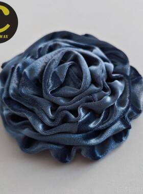 高档Colorway/康乐为云绒哑纶光锦高光拉丁舞练习比朵头花配赛饰4