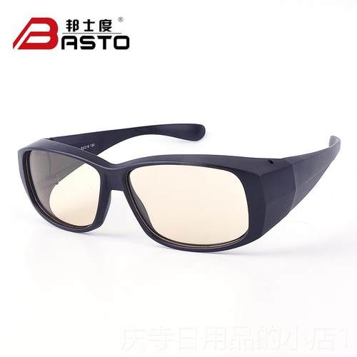 高档辐邦士度防蓝光护近眼视镜女防射平光套镜电脑办公护眼目套镜