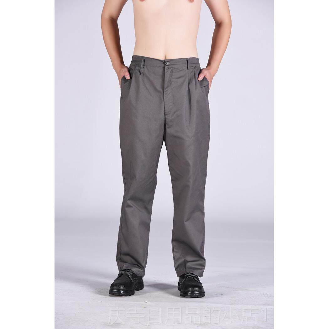 高档春秋码加肥特大工装男裤不开裆劳保裤修工作服裤汽子宽松耐磨