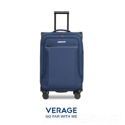 高档Vgera维丽杰寸牛津布e行李箱商务24拉杆箱男帆布登机旅行箱万