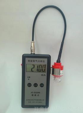 正品智能便携测氧仪CD2200升氧气分析zy12c级J型全量程高度氧气检