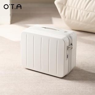 正品OTA手提寸行李箱箱附加包女14迷登机小轻便可套拉杆你便携化