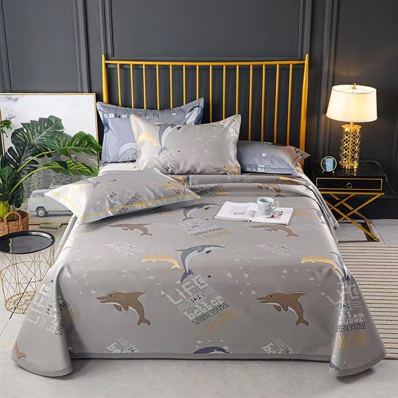 凉席床单席三件套1.5/1.8均可用可水洗可折叠空调席