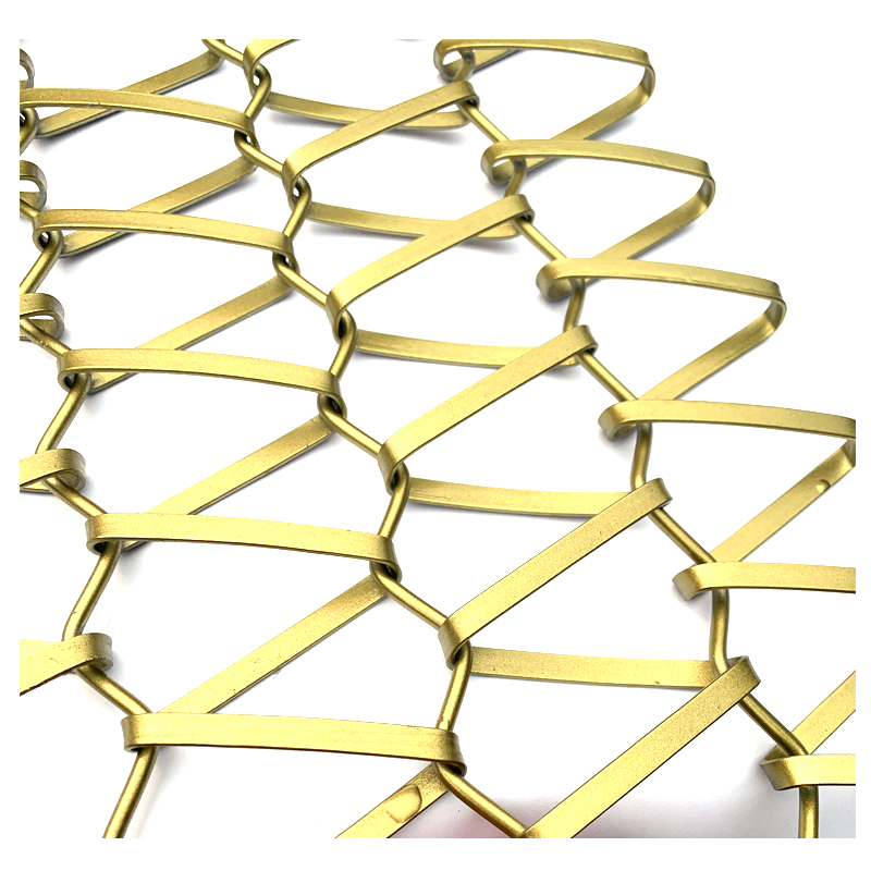 金属装饰网帘螺旋网帘带图垂挂帘窗帘餐厅酒店咖啡厅卡座隔断屏风