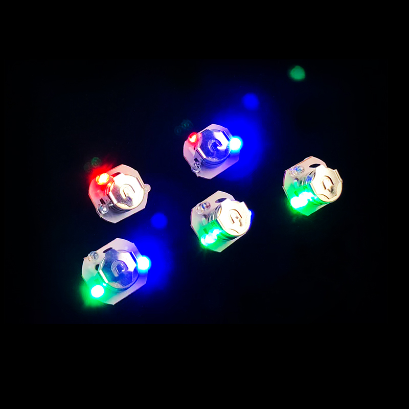 多彩刺身灯冰雕模具发光水晶美灯刺身日料摆盘装盘装饰小工具