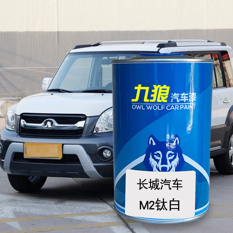 九狼汽车漆长成品城漆原厂漆4S店修理厂M2钛白橄榄绿M1星光银红色