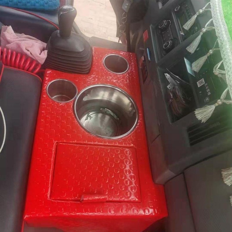 货车江淮帅铃Q7专用暖壶架子水杯座 坐装潢用品改装把车内用品