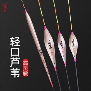 明孚芦苇鱼漂高灵敏加粗醒目近视黑坑竞技行程枣核漂混养硬尾浮漂