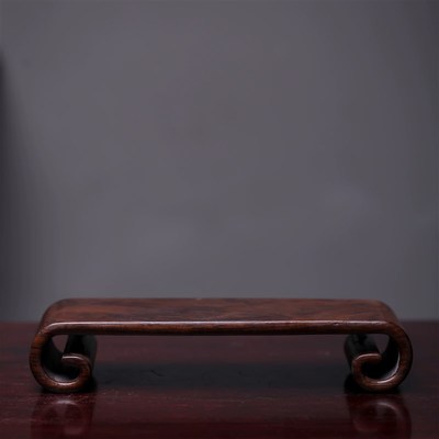 红木酸枝黑檀木紫檀木长方形实木书卷底座文玩核桃奇石头摆件底座