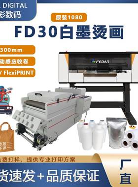 高品质全自动2头白墨烫画打印机 ADTF打印机