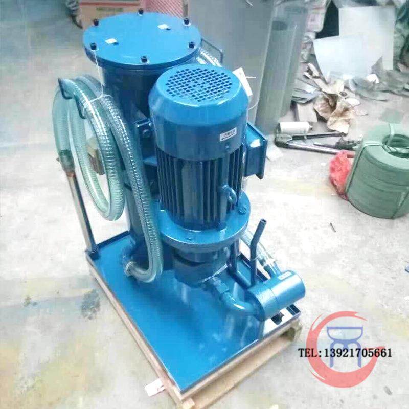 LUC滤油小车便携手推式过滤器液压油精密过滤加油小车润滑油净油