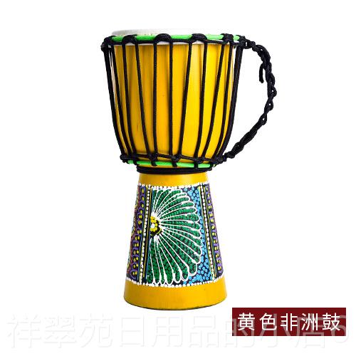 高档非者洲儿鼓丽江手鼓8寸0寸12儿童幼1园初学入门云南手拍鼓pvc