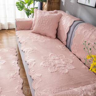 高档外贸丝出口韩国莫代尔沙发垫四季套通用防柔滑软滑夏秋季沙发