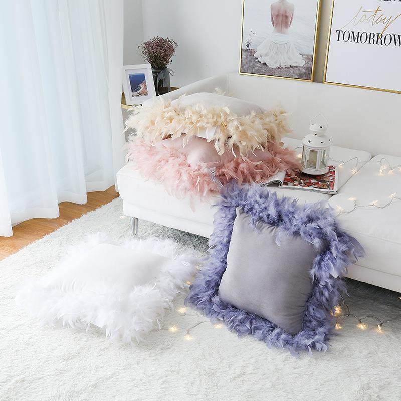 halluci 抱枕羽毛靠垫家庭装饰靠垫办公室舒适靠垫腰靠,五金/工具,五金工具箱/五金收纳箱,淘宝优惠券,粉丝福利购,淘宝优惠卷