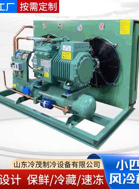 小四缸比泽尔制冷压缩机4FC-3.2|3匹水冷 风冷式冷凝机组