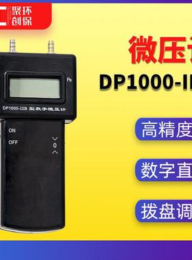DP1000-IIIB型智能数字微压计 液晶显示直读式微压计0-±2000Pa