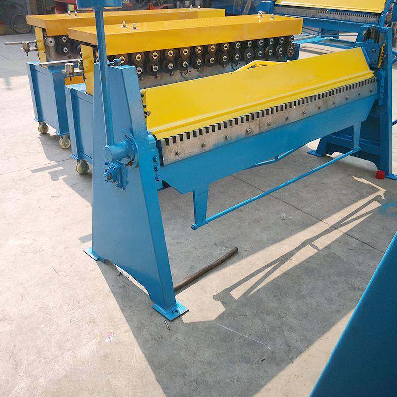 手摇折方机 镀锌板自动小型钢板翻边机 共板法兰折边机